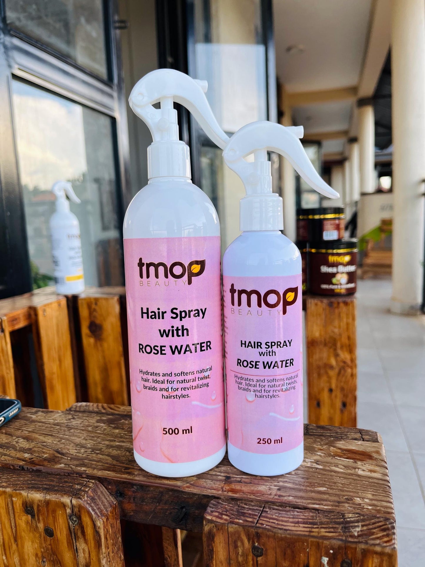 Rose Water Hair Spray